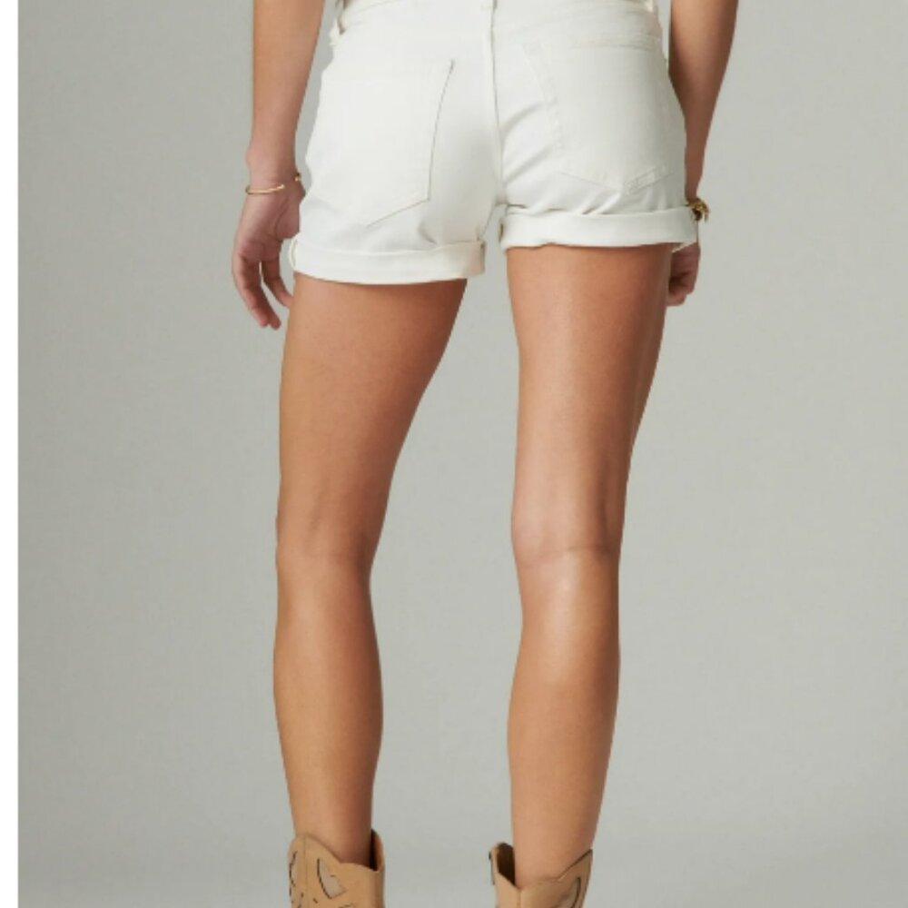 Lucky Brand Ava Mid Rise Shorts WS-170 - Picture 2 of 4